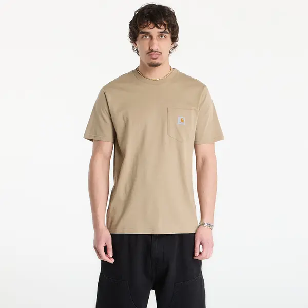 Carhartt WIP Тениска Carhartt WIP S/S Pocket T-Shirt UNISEX Iroko XS