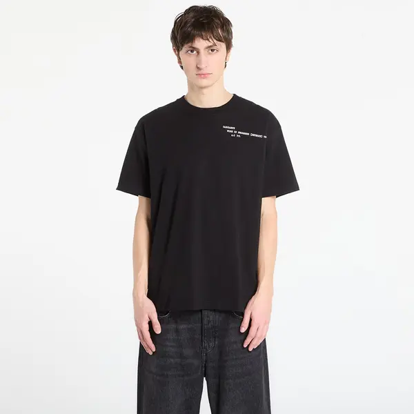 Carhartt WIP Тениска Carhartt WIP S/S Punched T-Shirt UNISEX Black XS