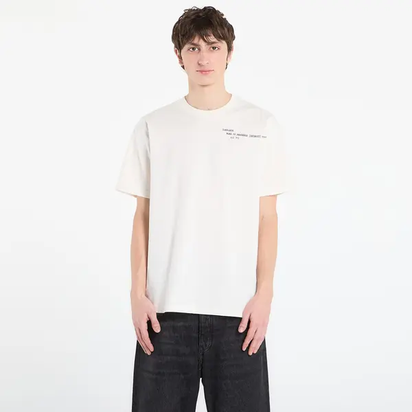 Carhartt WIP Тениска Carhartt WIP S/S Punched T-Shirt UNISEX Wax S