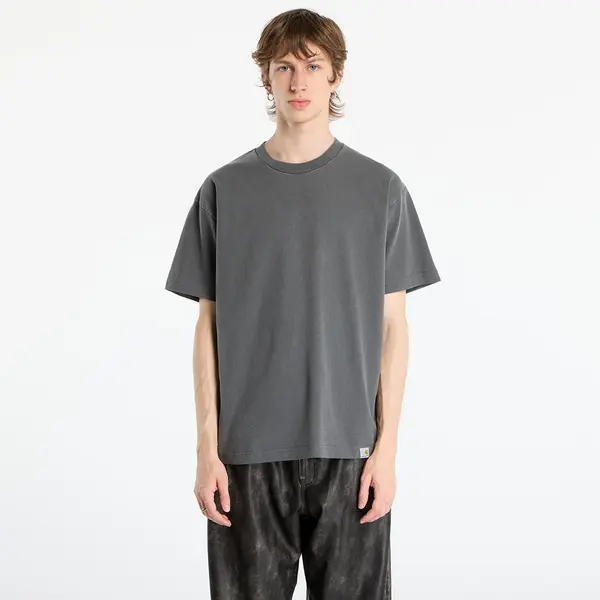 Carhartt WIP Тениска Carhartt WIP S/S RGGD T-Shirt UNISEX Black Garment Dyed XS