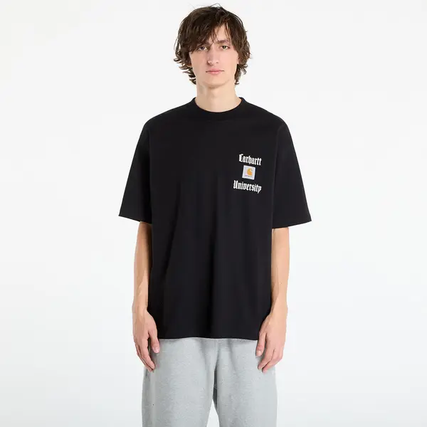 Carhartt WIP Тениска Carhartt WIP S/S Schooling Heart T-Shirt UNISEX Black L