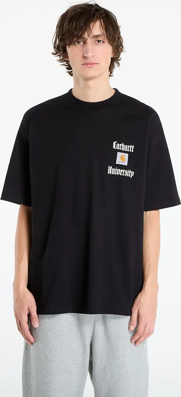 Carhartt WIP Тениска Carhartt WIP S/S Schooling Heart T-Shirt UNISEX Black M