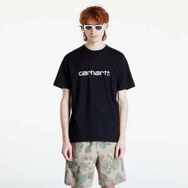 Carhartt WIP Тениска Carhartt WIP S/S Script T-Shirt Black/ White M