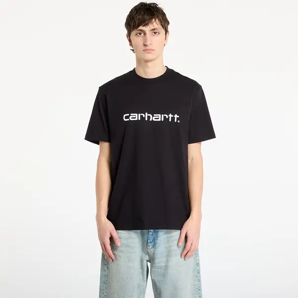 Carhartt WIP Тениска Carhartt WIP S/S Script T-Shirt Black/ White S