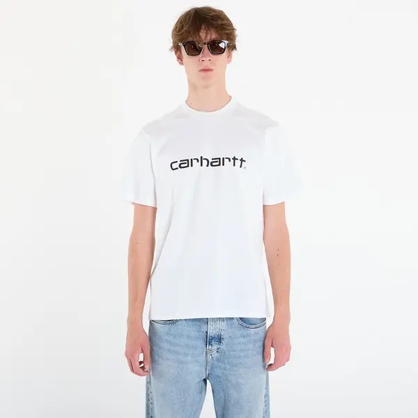 Carhartt WIP Тениска Carhartt WIP S/S Script T-Shirt UNISEX White/ Black L