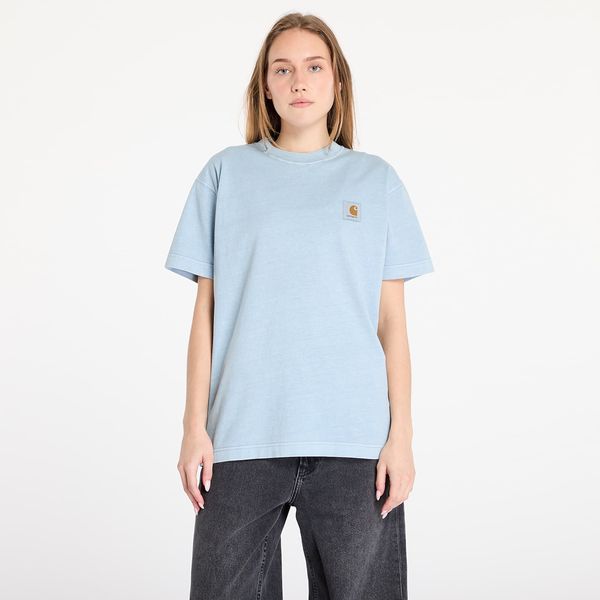 Carhartt WIP Тениска Carhartt WIP S/S Vista T-Shirt UNISEX Dusty Ice Garment Dyed XS