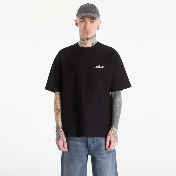 Carhartt WIP Тениска Carhartt WIP S/S WIP Label T-Shirt UNISEX Black S