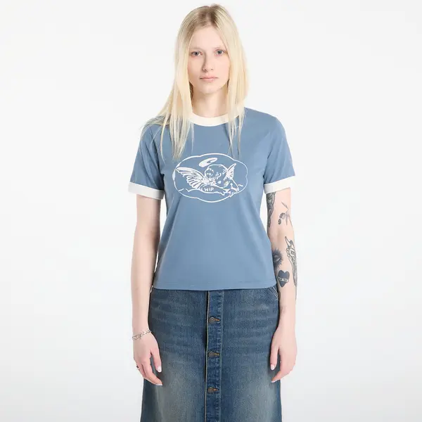 Carhartt WIP Тениска Carhartt WIP W' S/S Reminiscing Ringer T-Shirt Velvet Blue XS