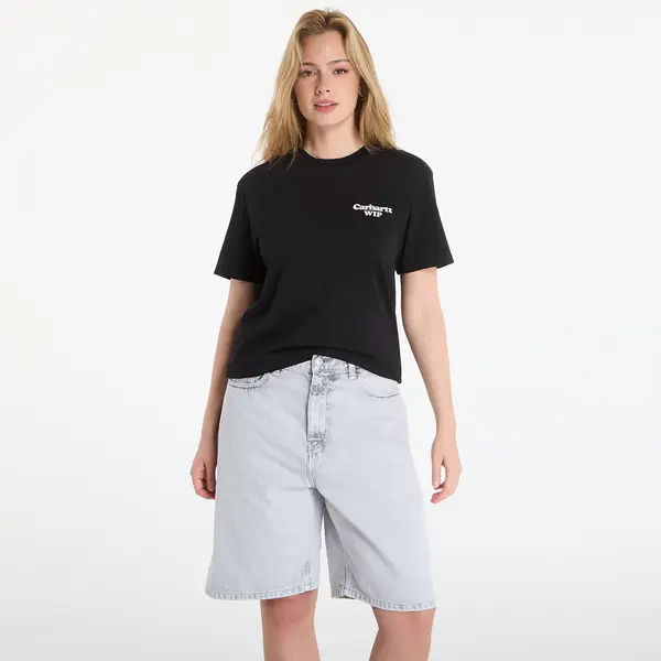 Carhartt WIP Тениска Carhartt WIP W' S/S Spoiled T-Shirt Black XS