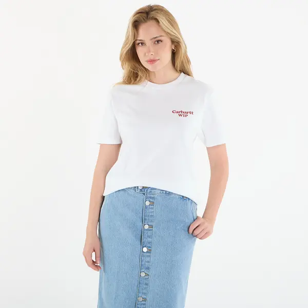 Carhartt WIP Тениска Carhartt WIP W' S/S Spoiled T-Shirt White XS
