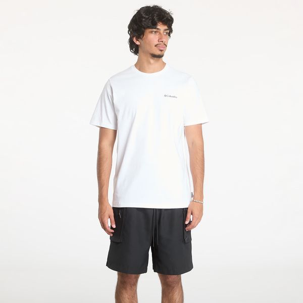 Columbia Тениска Columbia Explorers Canyon™ Back Short-Sleeve Tee White M