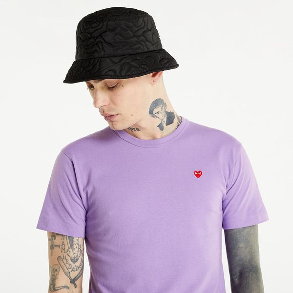 Comme des Garçons PLAY Тениска Comme des Garçons PLAY Heart Logo Tee Purple S
