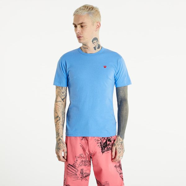 Comme des Garçons PLAY Тениска Comme des Garçons PLAY Heart Logo Tee UNISEX Blue XXS