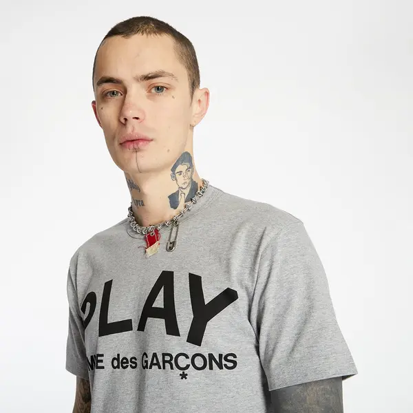 Comme des Garçons PLAY Тениска Comme des Garcons PLAY Tee Grey XL