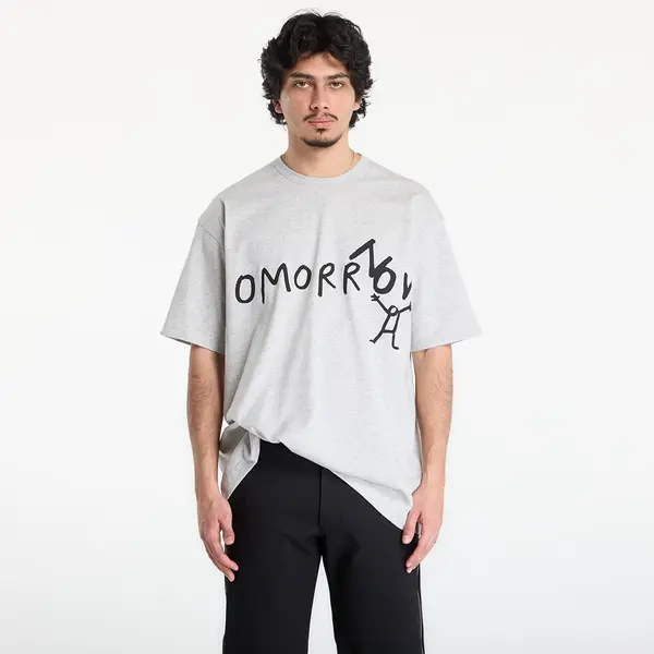 Comme des Garçons SHIRT Тениска Comme des Garçons SHIRT Mens T-Shirt Knit Top Grey M