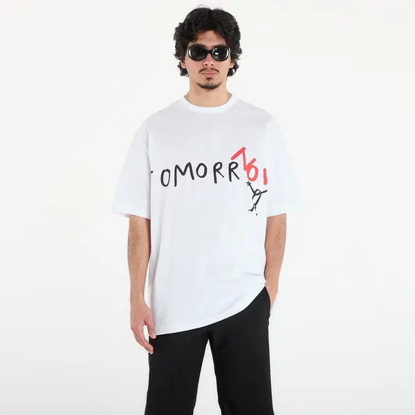 Comme des Garçons SHIRT Тениска Comme des Garçons SHIRT Mens T-Shirt Knit White S