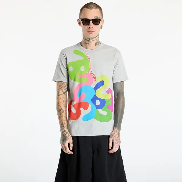 Comme des Garçons SHIRT Тениска Comme des Garçons SHIRT T-Shirt With Graphic Print Black L