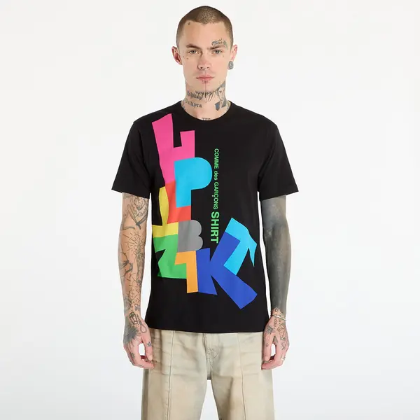Comme des Garçons SHIRT Тениска Comme des Garçons SHIRT T-Shirt With Graphic Print Black S