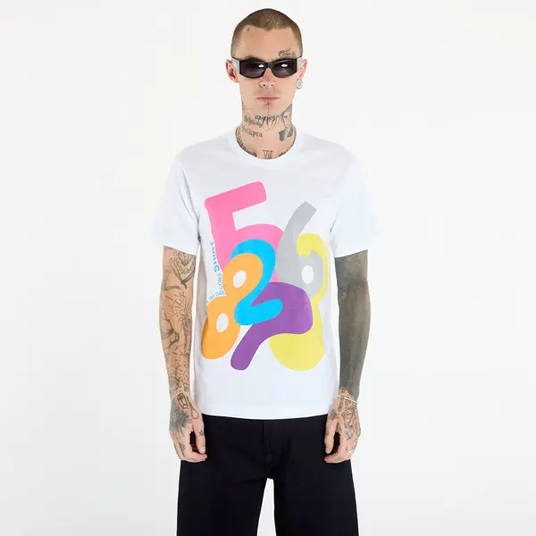 Comme des Garçons SHIRT Тениска Comme des Garçons SHIRT T-Shirt With Graphic Print White M