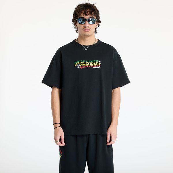 Converse Тениска Converse x Daily Paper Gold Standard Tee Black S