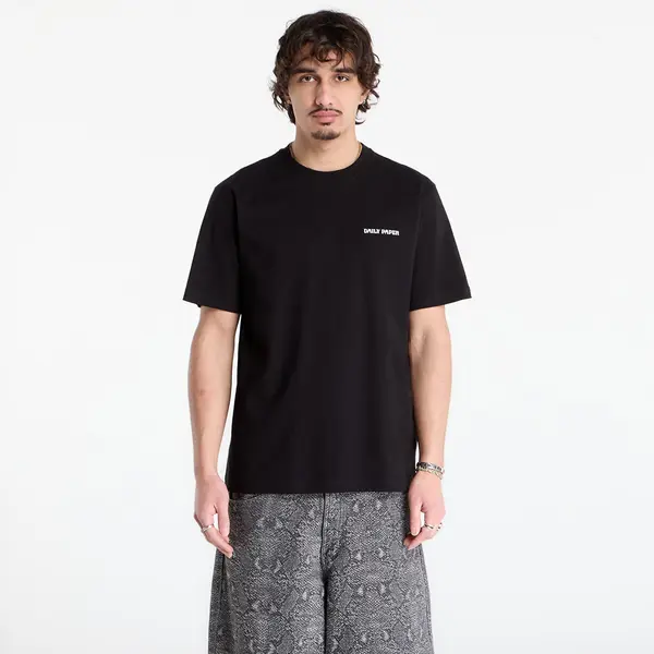 Daily Paper Тениска Daily Paper Chain Shield T-Shirt Black M