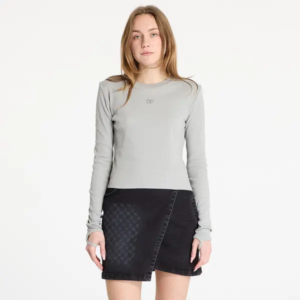 Daily Paper Тениска Daily Paper Logo Rib Top Ultimate Gray L
