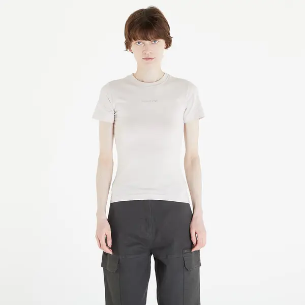 Daily Paper Тениска Daily Paper Logotype Women Fitted Short Sleeve T-Shirt Moonstruck Beige XL