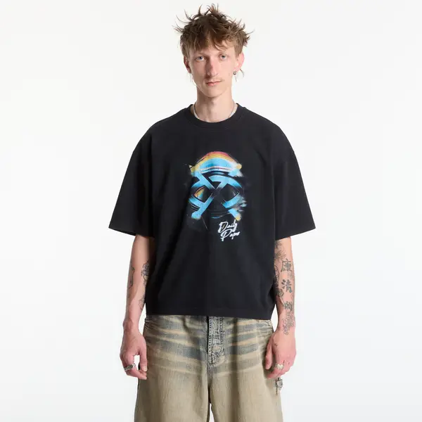 Daily Paper Тениска Daily Paper Shield Helmet Ss T-Shirt Washed Black L