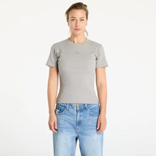 Daily Paper Тениска Daily Paper Unit Rib Fitted T-Shirt Wet Weather XL