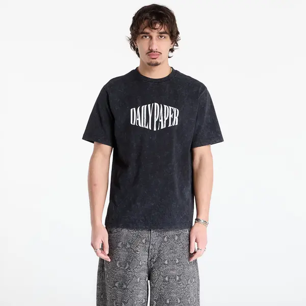 Daily Paper Тениска Daily Paper Vintage Ss Tee Black S