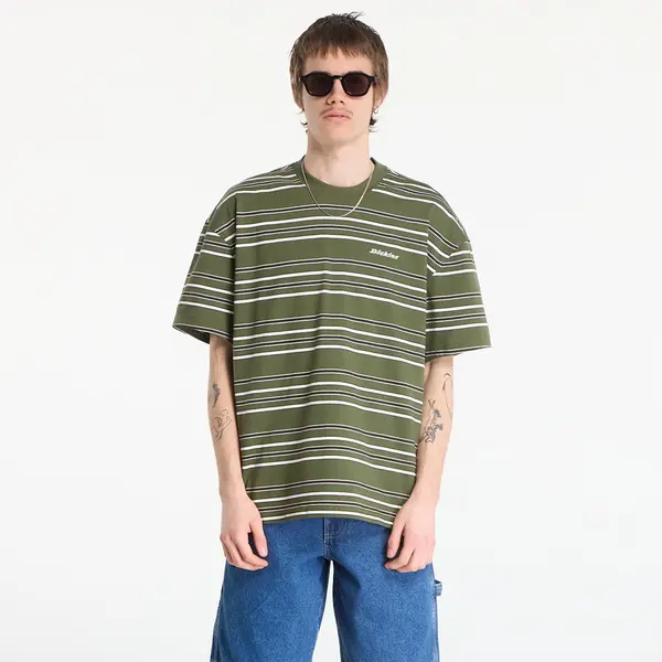 Dickies Тениска Dickies East Liberty Stripe Ss Tee Cypress L