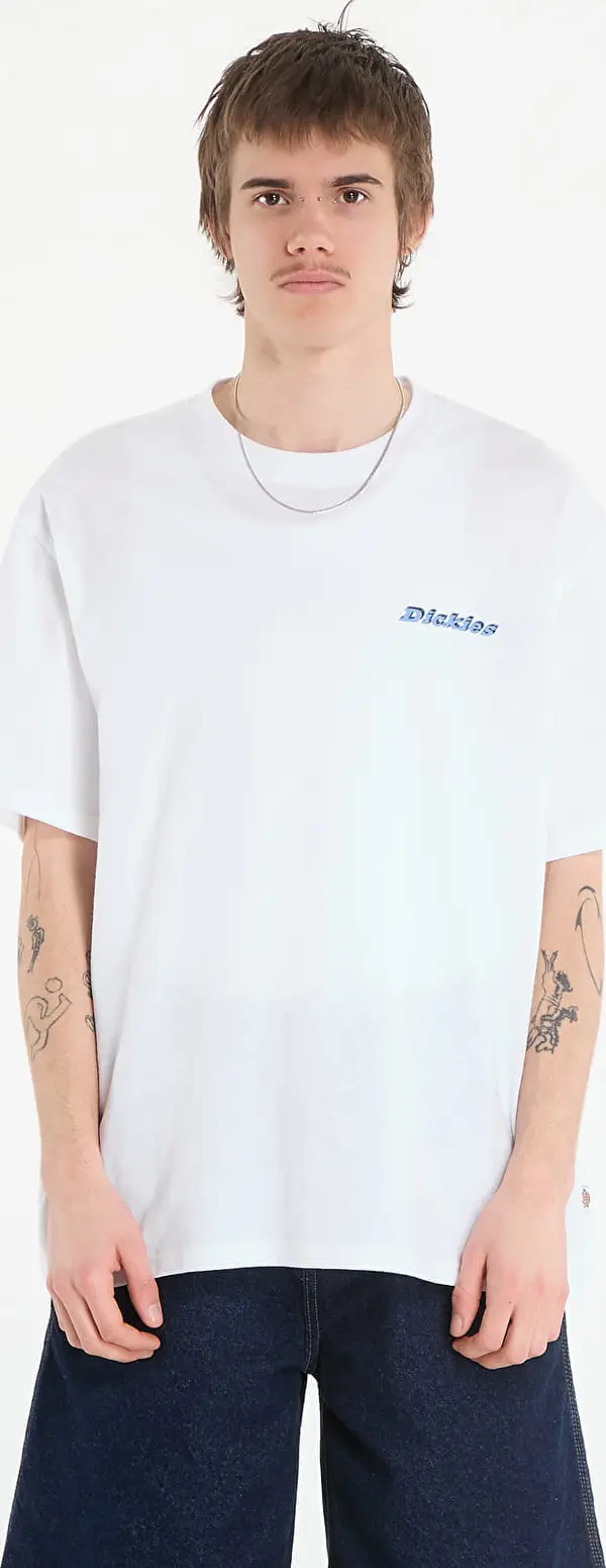 Dickies Тениска Dickies Thornville Ss Tee White M