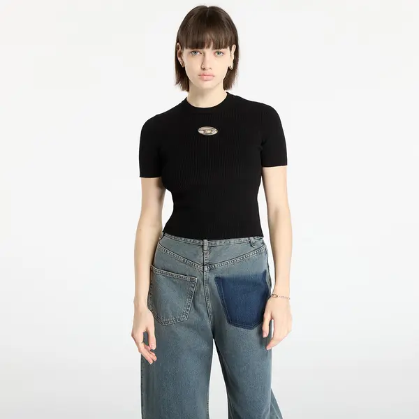 DIESEL Тениска DIESEL M-Valari-Ss Knitwear Black M