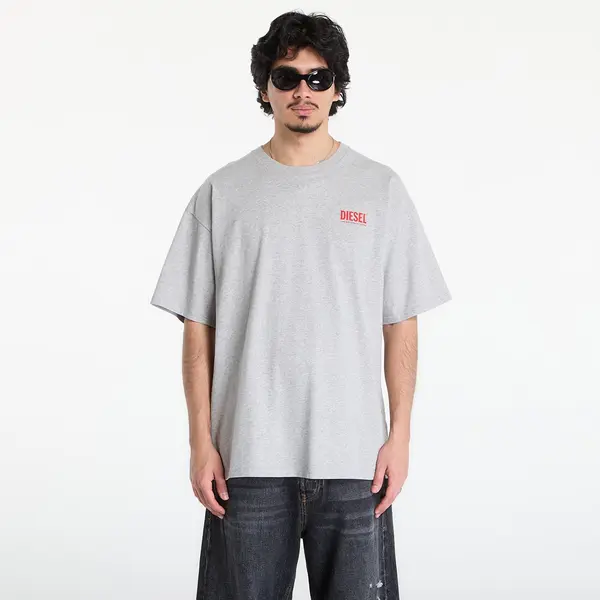 DIESEL Тениска Diesel T-Boxt-Bisk T-Shirt Grey Melange S