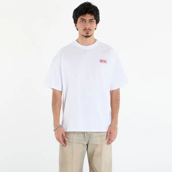 DIESEL Тениска DIESEL T-Boxt-Bisk T-Shirt White XL