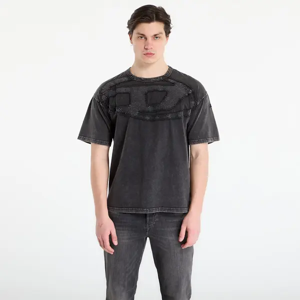 Diesel Тениска DIESEL T-Boxt-Den T-Shirt Black/ Violet L
