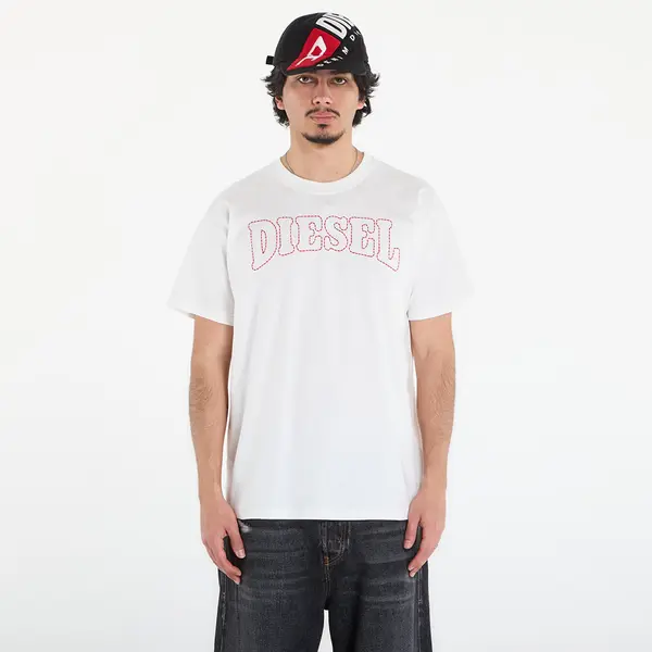 Diesel Тениска Diesel T-Norm-V10 T-Shirt Off White XXL