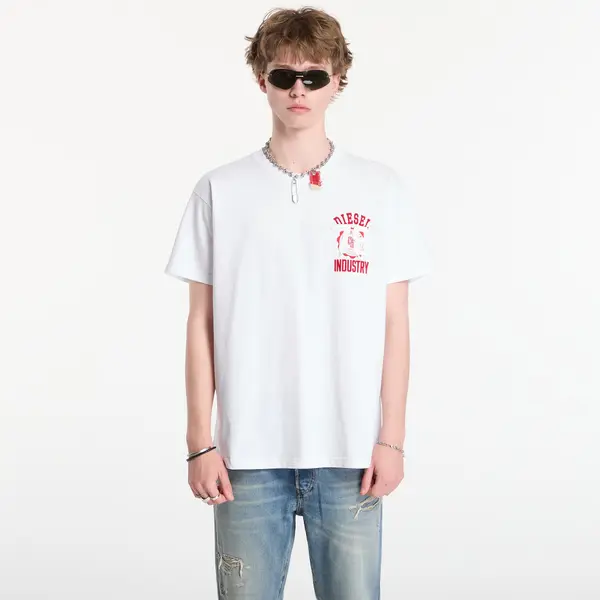 DIESEL Тениска Diesel T-Norm-V14 T-Shirt White S