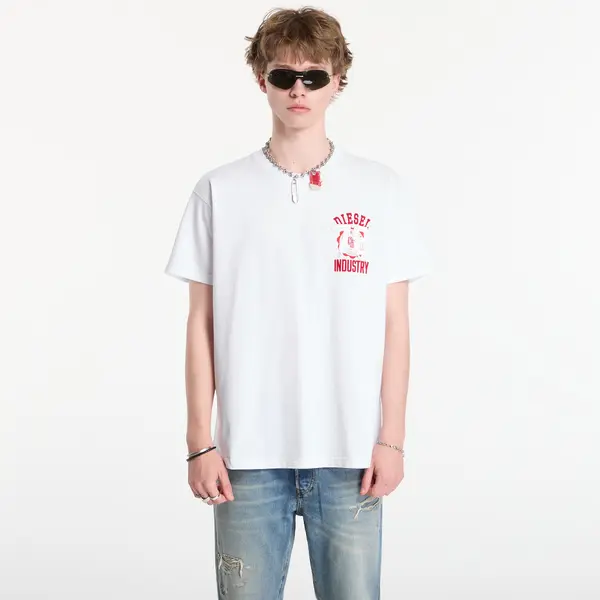 DIESEL Тениска Diesel T-Norm-V14 T-Shirt White S