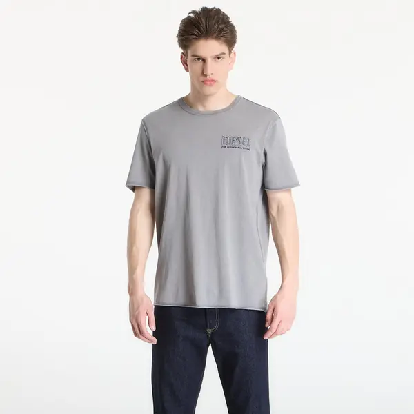 DIESEL Тениска Diesel T-Rawjust-V1 T-Shirt Steeple Gray XL