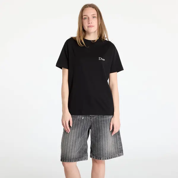 DIME Тениска DIME Classic Small Logo T-Shirt UNISEX Black XS