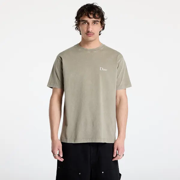 DIME Тениска DIME Classic Small Logo T-Shirt UNISEX Faded Cement XS