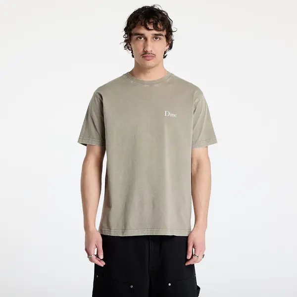 DIME Тениска DIME Classic Small Logo T-Shirt UNISEX Faded Cement XS