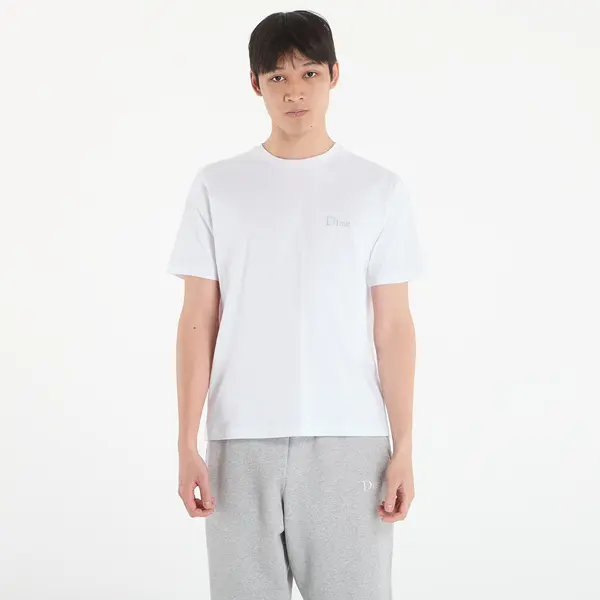DIME Тениска DIME Classic Small Logo T-Shirt UNISEX White L