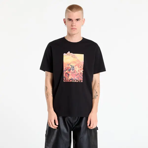 DIME Тениска DIME Cook Out 2 T-Shirt UNISEX Black XL