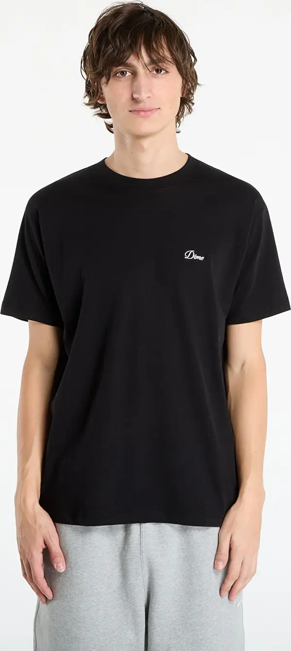 DIME Тениска Dime Cursive Small Logo T-Shirt UNISEX Black S