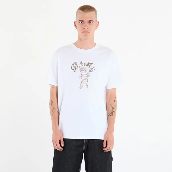 DIME Тениска DIME Fighter T-Shirt UNISEX White M