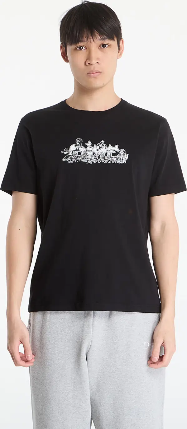 DIME Тениска DIME Kids T-Shirt UNISEX Black L