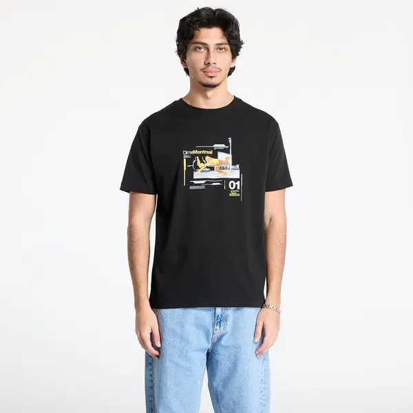 DIME Тениска DIME One Step Beyond T-Shirt UNISEX Black XL