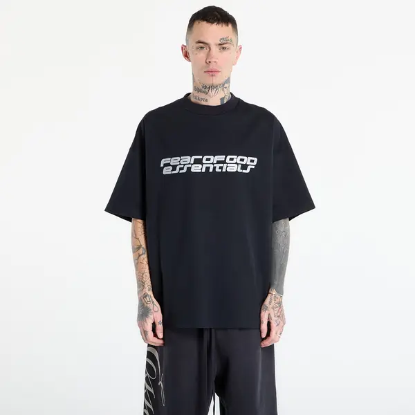Fear of God Essentials Тениска Fear of God Essentials 90'S Short Sleeve Tee Vintage Black XL